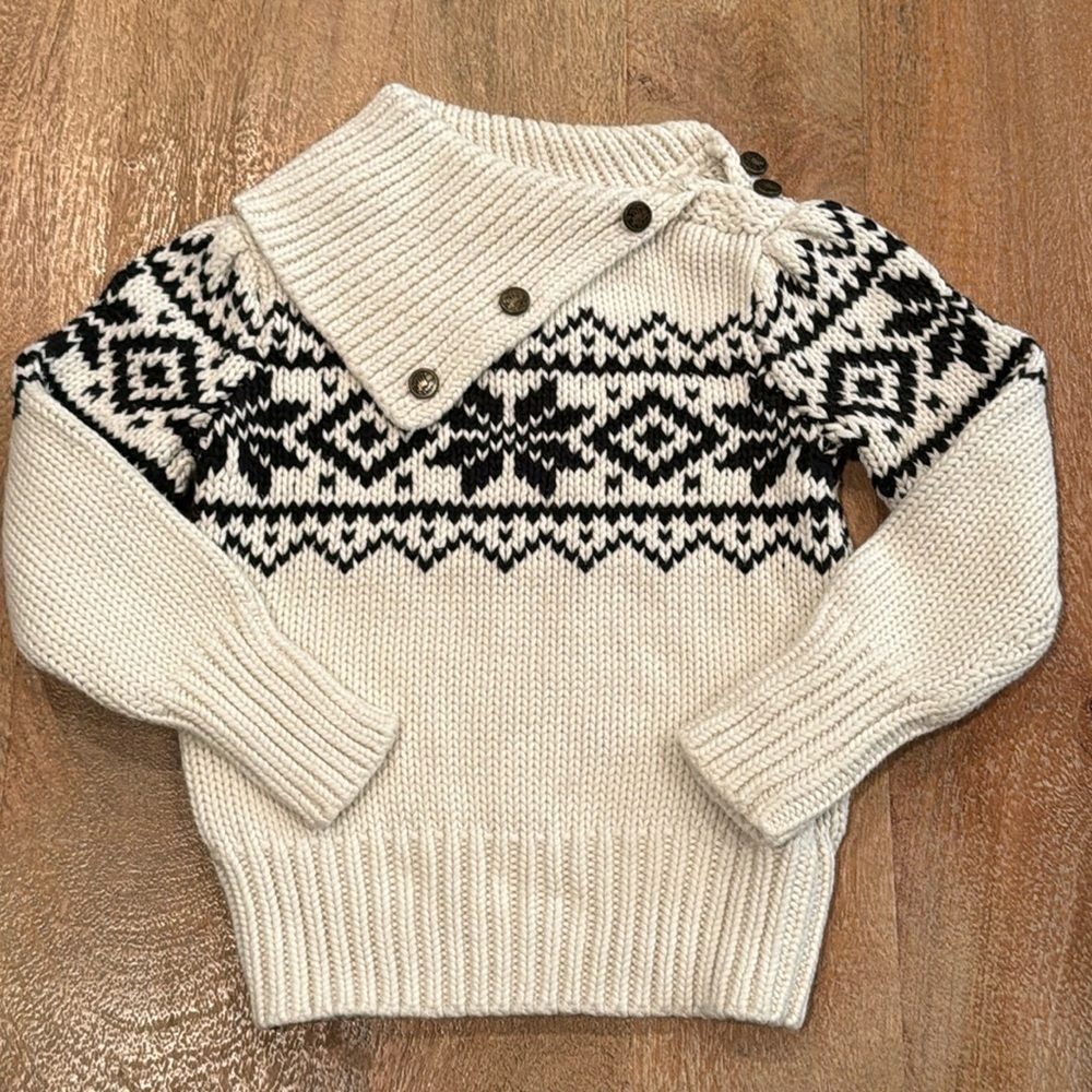 RALPH LAUREN • Fair Isle • Girls Size 2T • Classic Winter Sweater - Picture 6 of 6